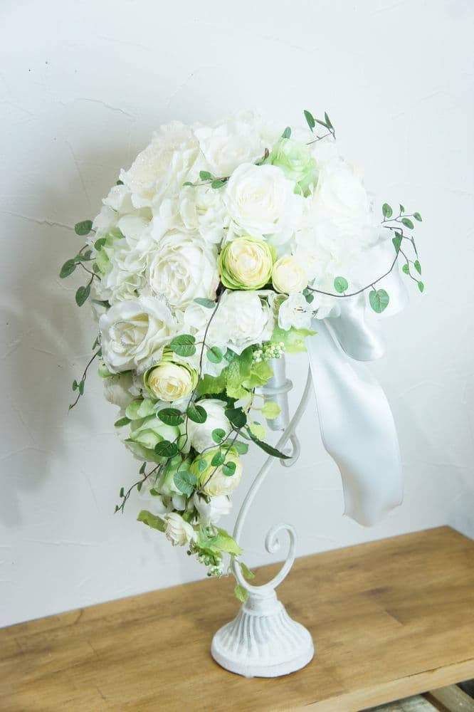 ブーケレッスン　西宮市　造花