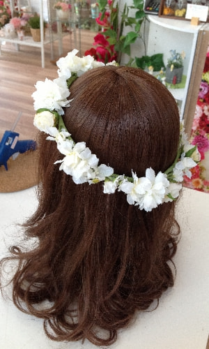 花冠　高級造花専門店　オーダーメイド　アンクラフト　国家資格1級　大阪　関西　兵庫県