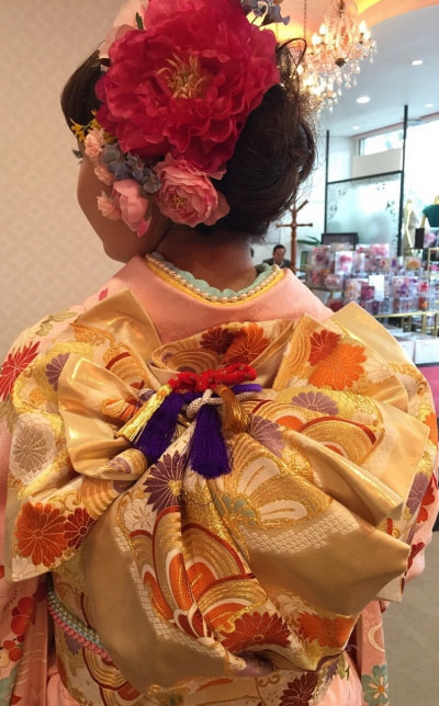 成人式用髪飾り