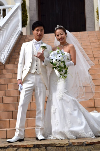 キャスケードブーケ