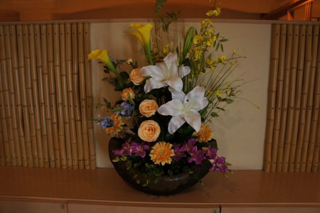 お花の交換承ります。