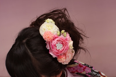 成人式用髪飾り