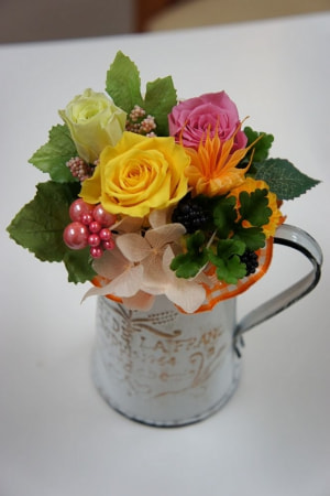 プリザーブドフラワー　オーダーメイド