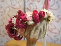 花冠　高級造花専門店　オーダーメイド　アンクラフト　国家資格1級　大阪　関西　兵庫県