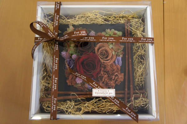 プリザーブドフラワー　フラワースタンド