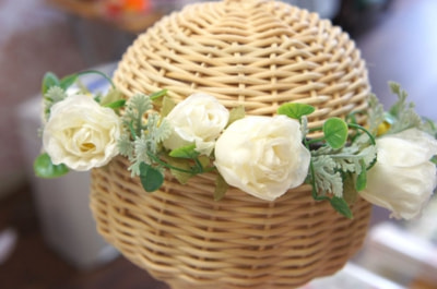 花冠　はなかんむり　ケース付き花冠　子供用　オーダーメイド
