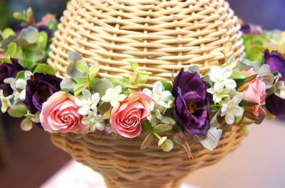 花冠　はなかんむり　ケース付き花冠　オーダーメイド