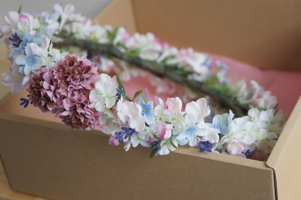 花冠　オーダーメイド承ります。アーティフィシャルフラワー　造花