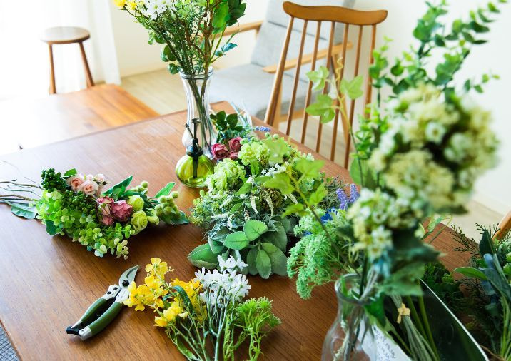 高級造花　ブーケ　西宮市