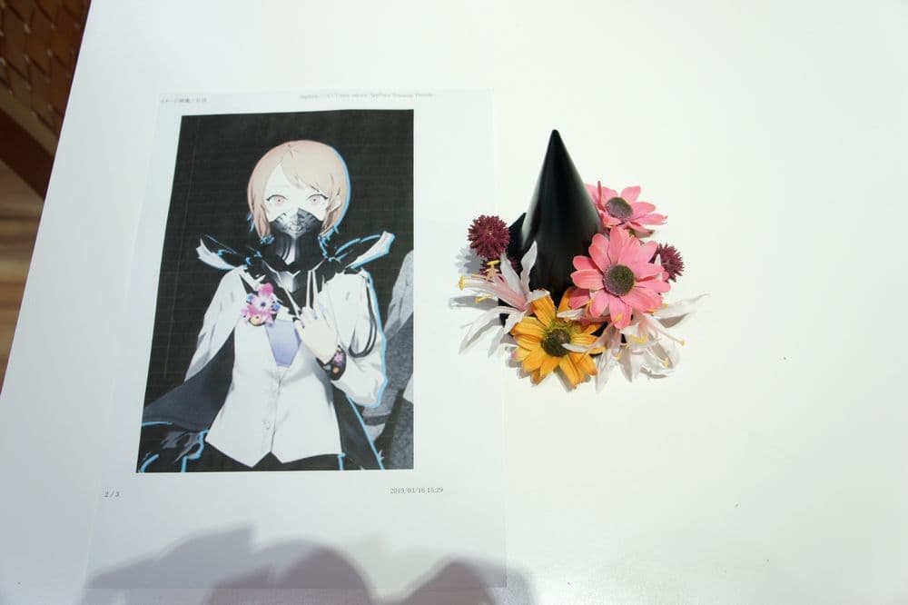 キャラクター　コサージュ　高級造花専門店　オーダーメイド　アンクラフト　国家資格1級　大阪　関西　兵庫県