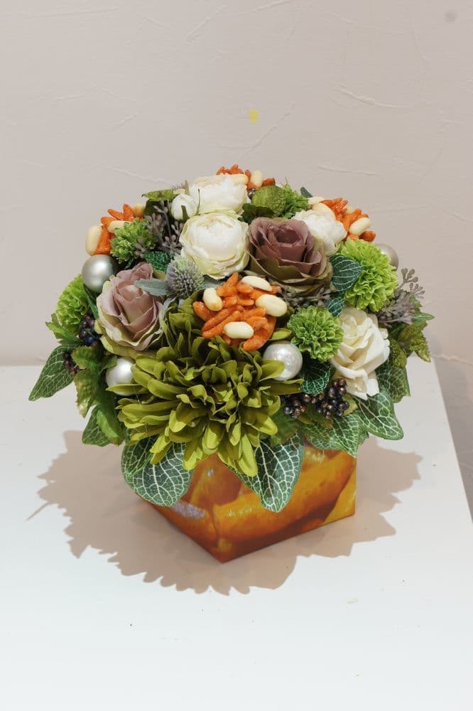 造花専門店　アーティフィシャルフラワー　オーダーメイド　壁掛け　アンクラフト　造花　オーダーメイド