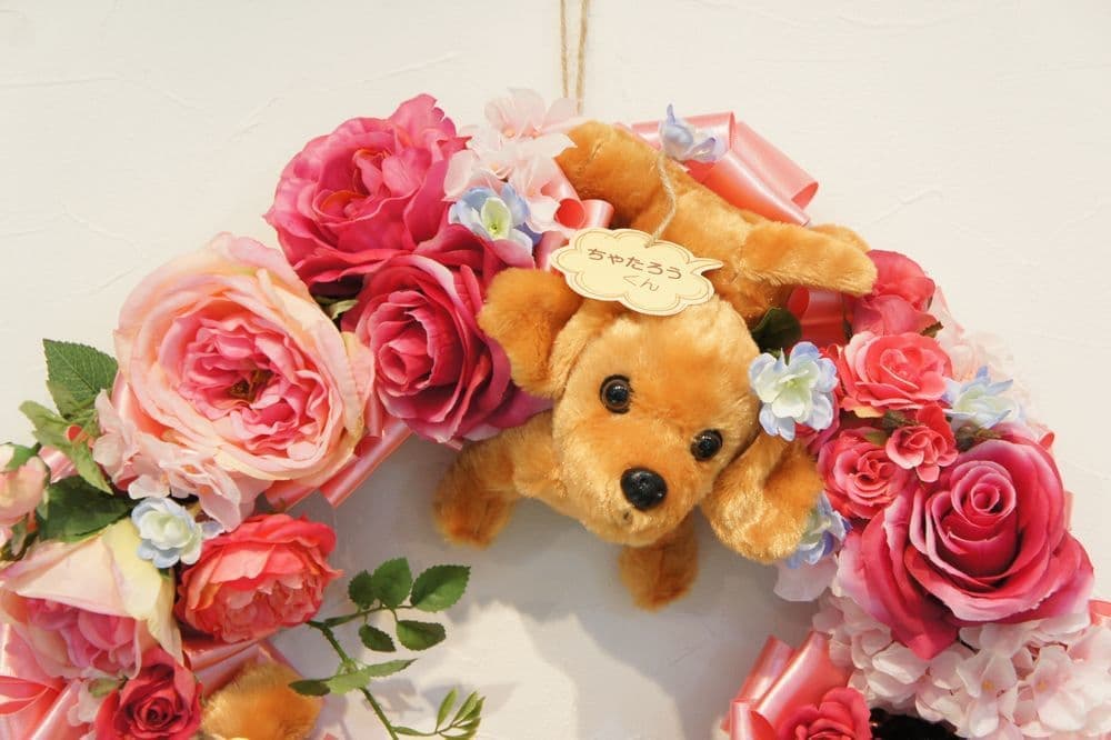 造花専門店　アーティフィシャルフラワー　オーダーメイド　壁掛け　アンクラフト　造花　オーダーメイド