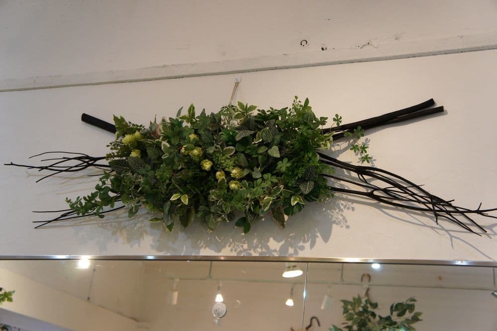 壁掛け　オーダーメイド承ります。アーティフィシャルフラワー　造花