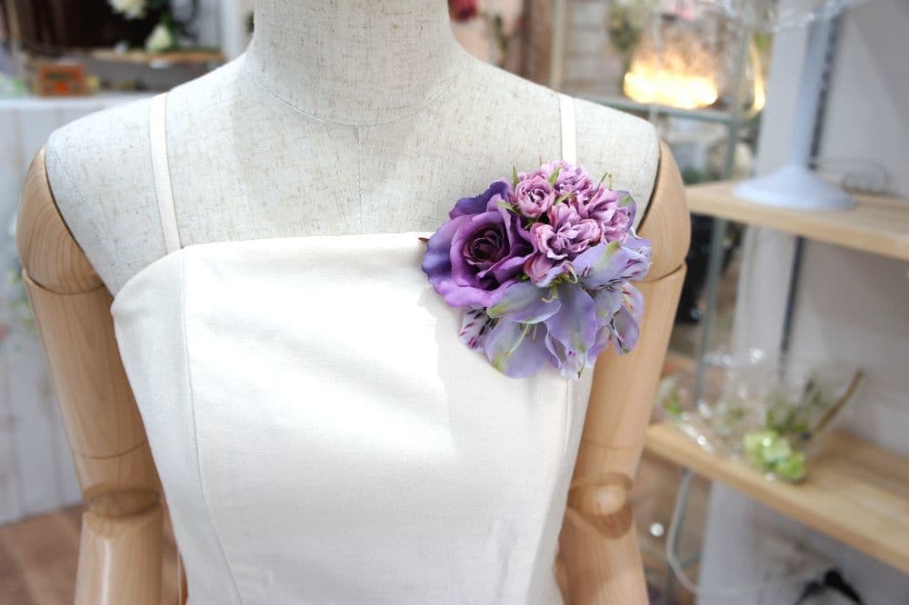 コサージュのオーダーメイド承ります